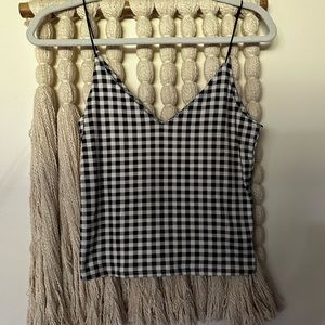 GAZE | checkered top